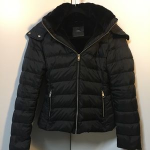 Zara hooded down jacket - XS